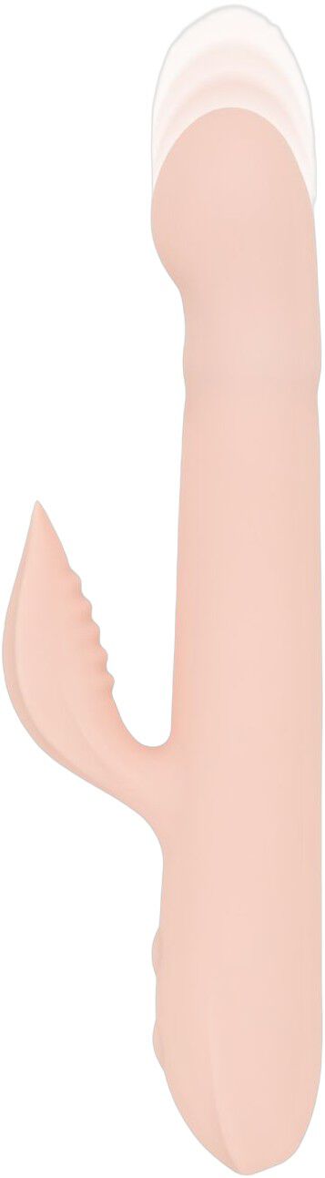 Good Vibes Only Soft Silicone Thrusting Rabbit Vibrator