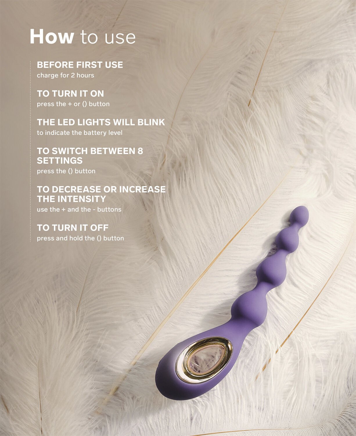 Soraya Beads Anal Vibrator