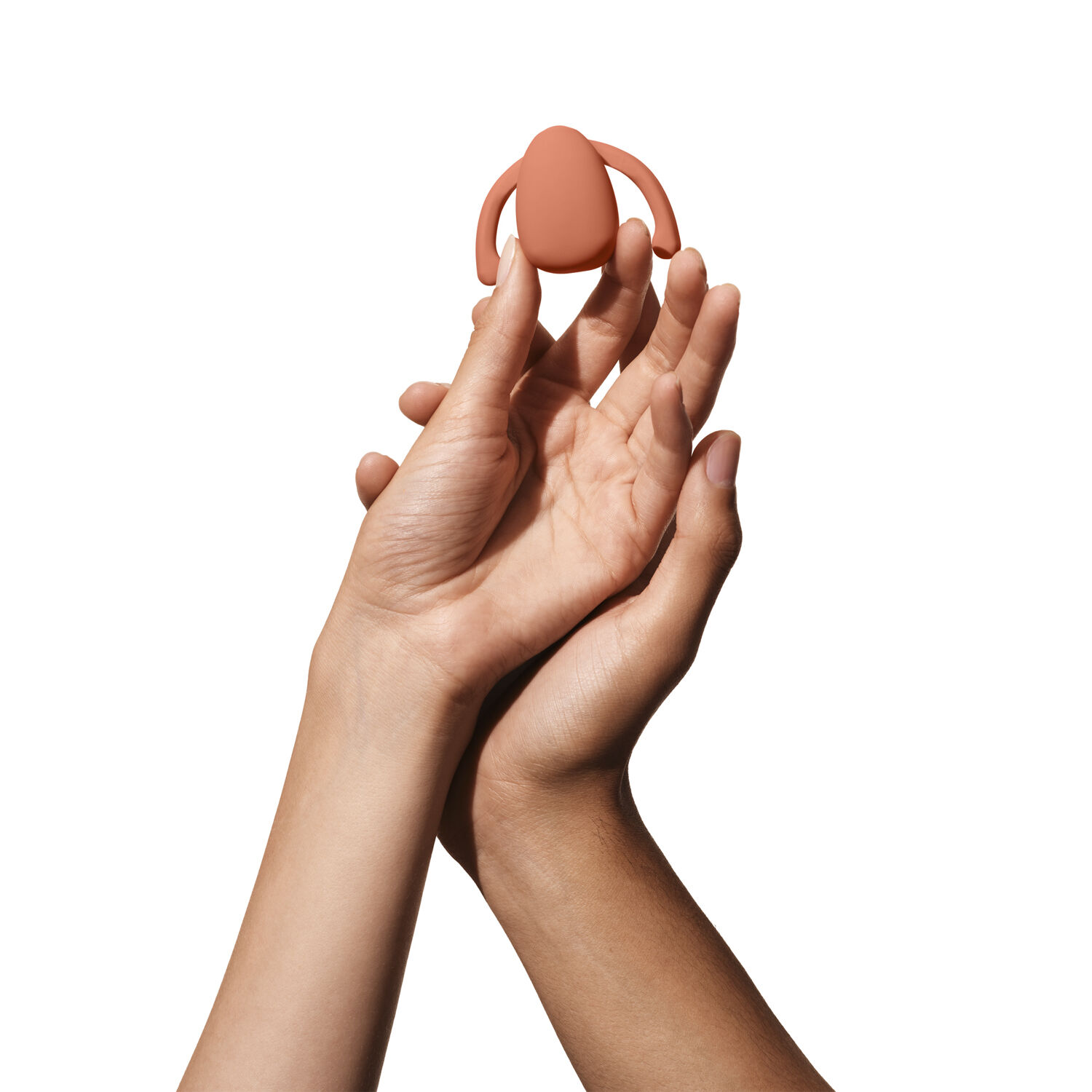 DAME - EVA LL COUPLES VIBRATOR PAPAYA