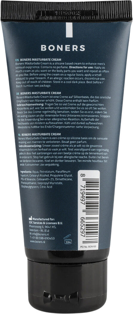 Boners Masturbation Cream