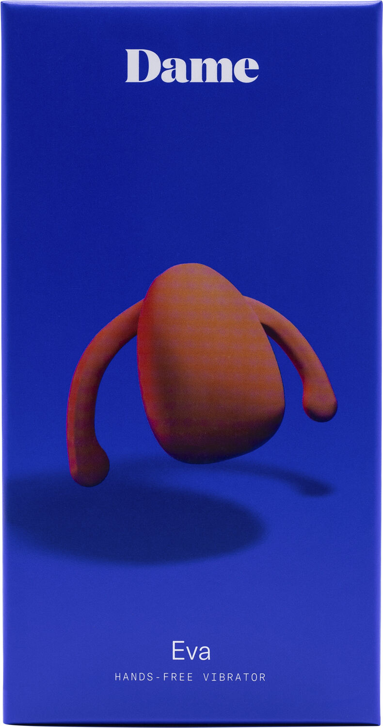 DAME - EVA LL COUPLES VIBRATOR PAPAYA