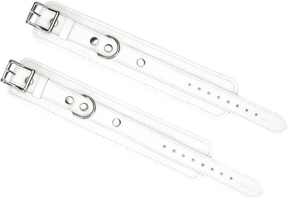 Fuji White Ankle Cuffs