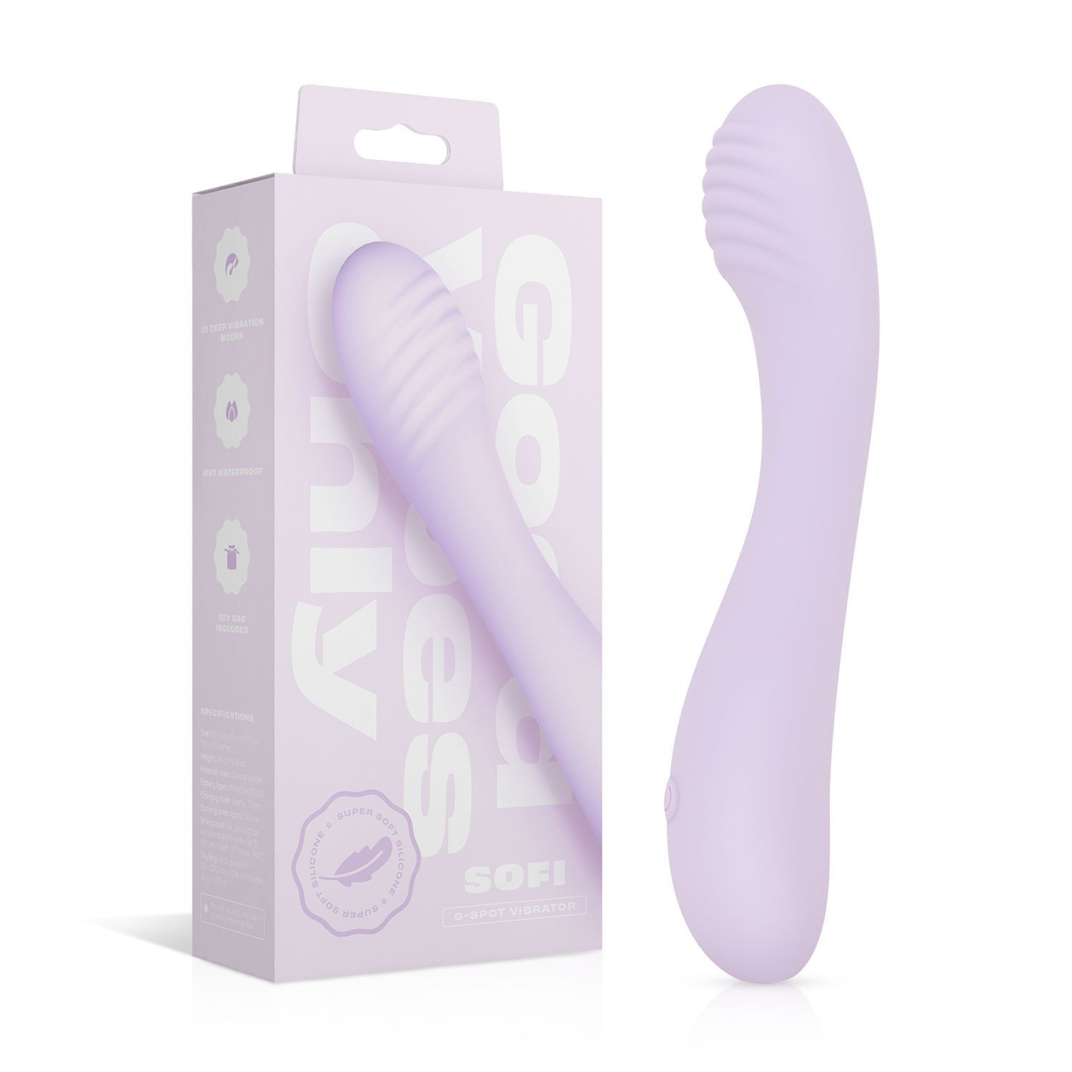Good Vibes Only Soft Silicone G-Spot Vibrator