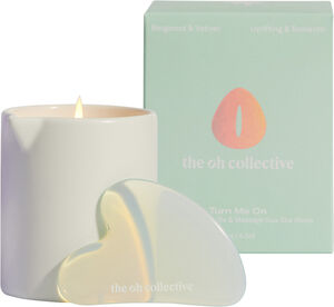 Turn Me On - Afrodisiac Massage candle with Guasha stone 10