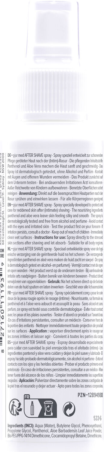 pjur med AFTER SHAVE spray