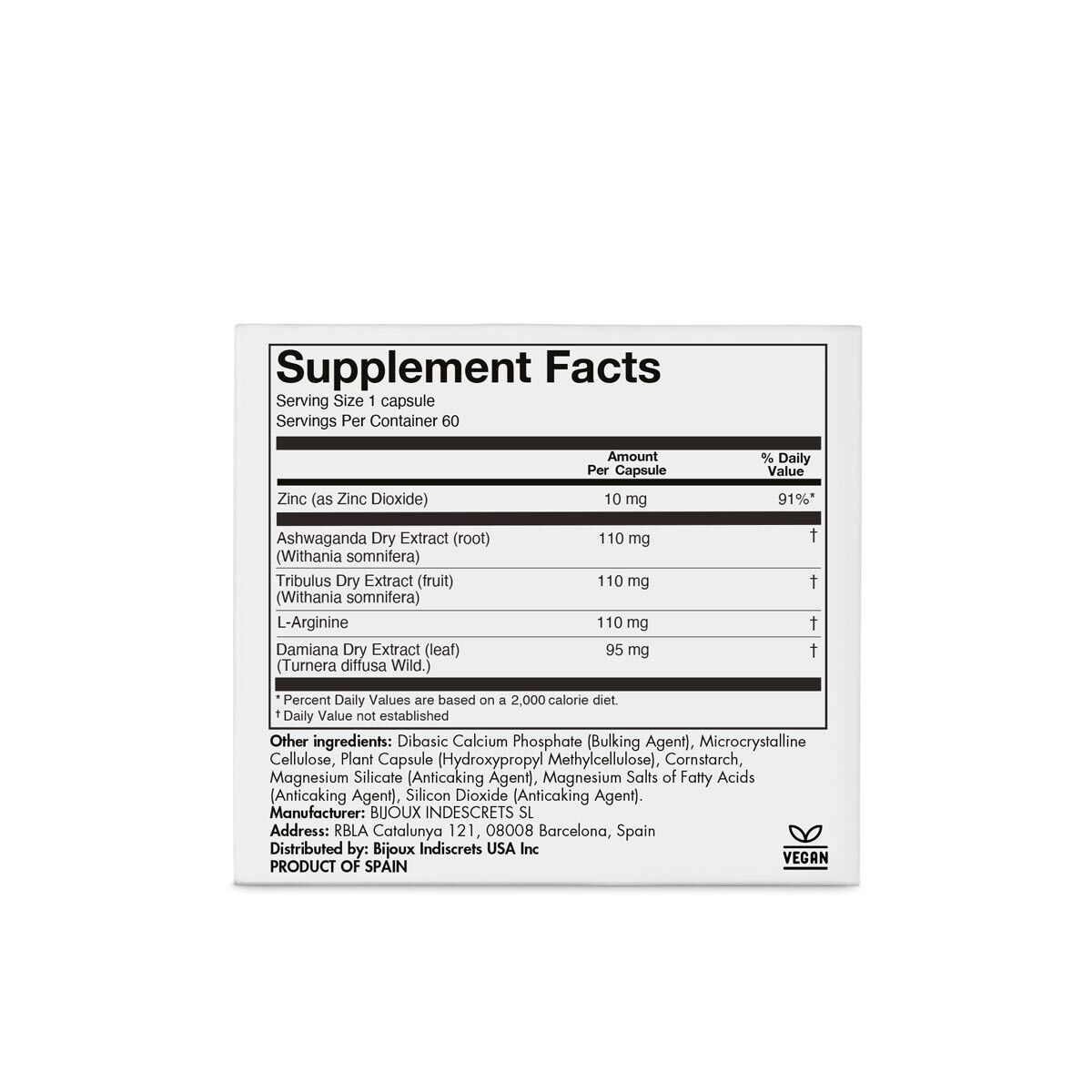 ORGASM GLOW &middot; Libido, mood and arousal supplement