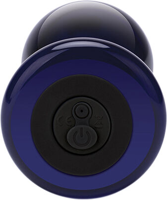 GLAS - RECHARGEABLE REMOTE CONTROLLED VIBRATING BUTT PLUG