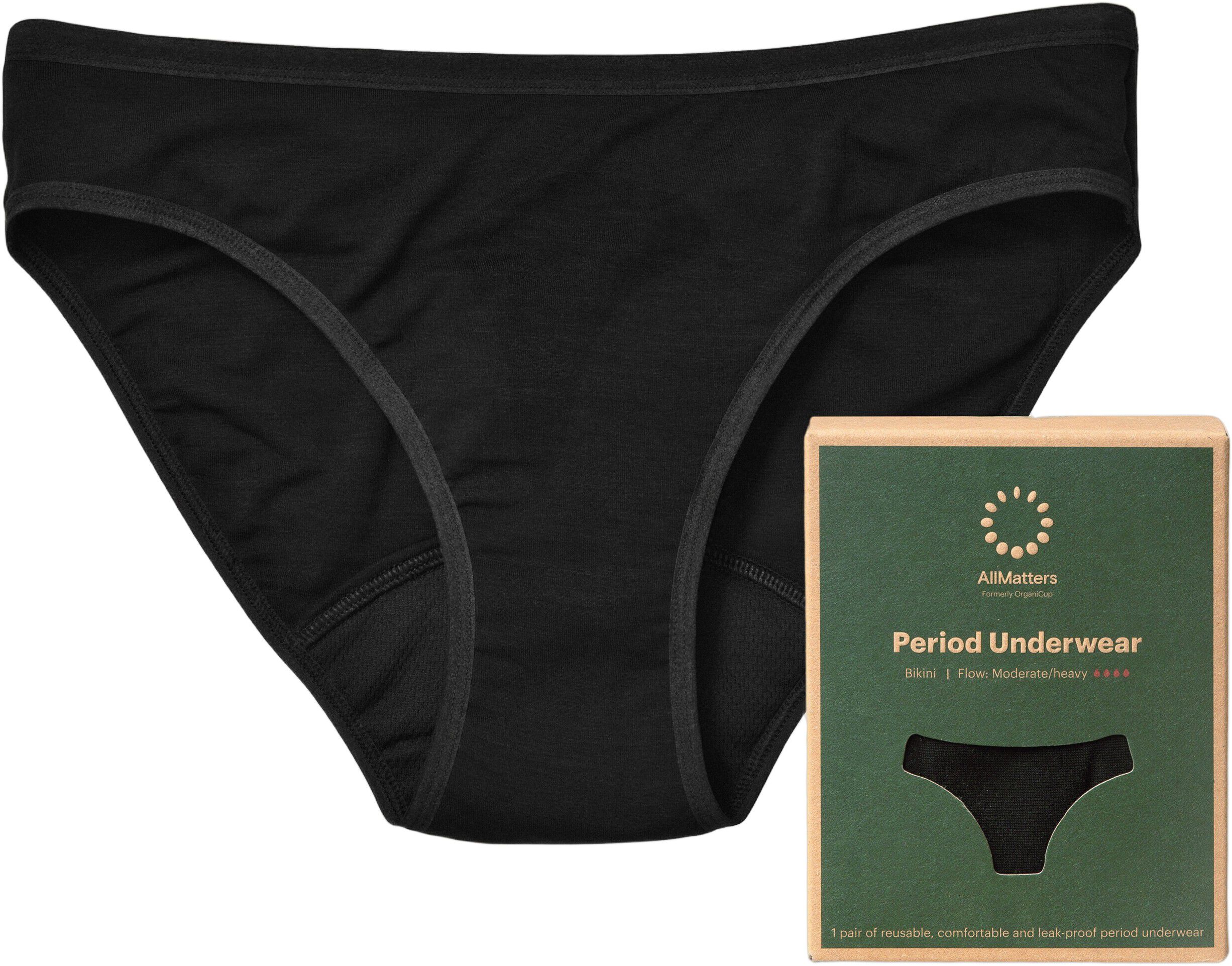 Menstruationstrusser Bikini - Moderat/Kraftig