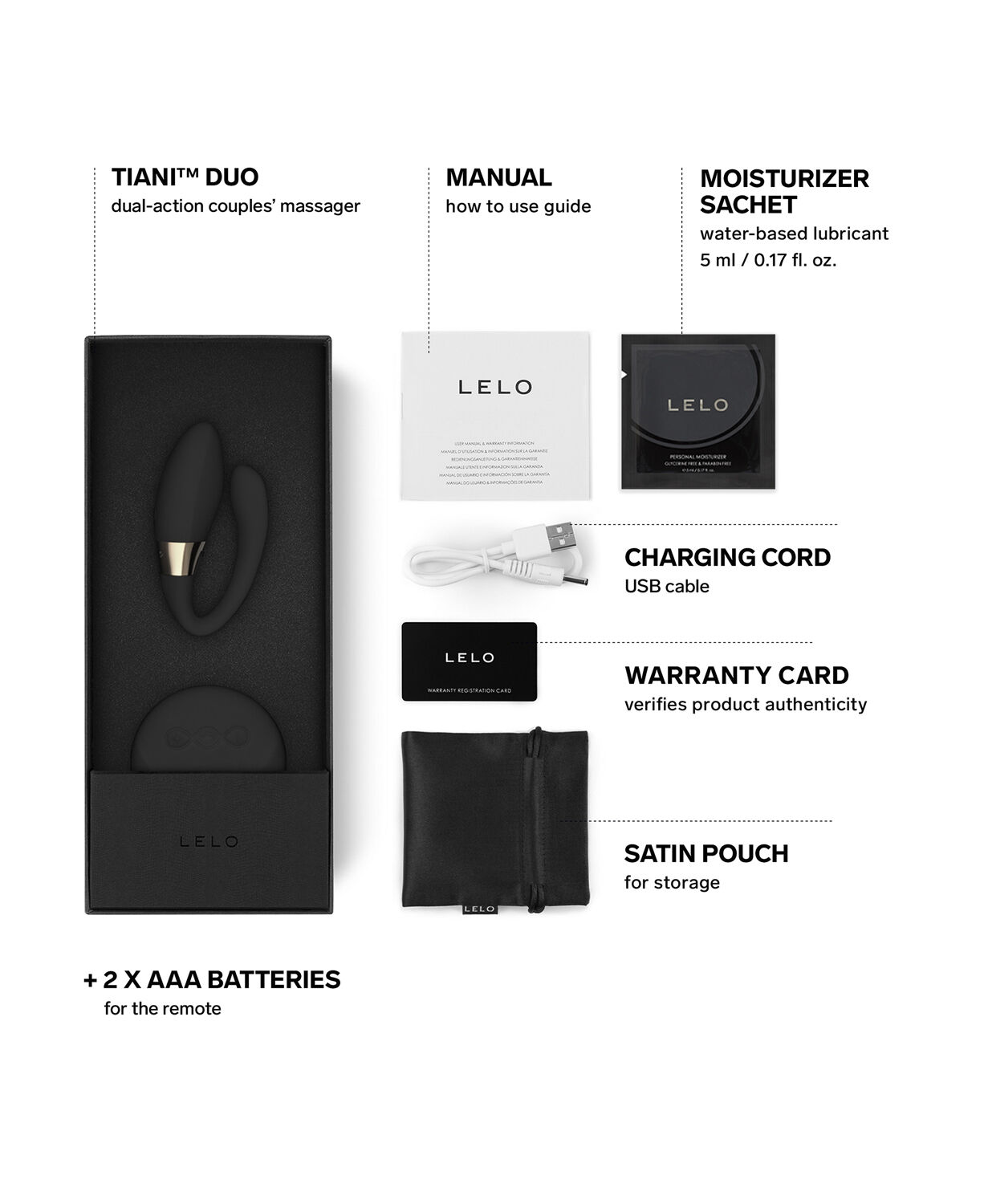 Tiani Duo Vibrator til par