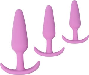 Trainy Buttplug Sæt 3 stk.