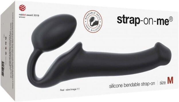 Strap-On-Me Bendable Dobbelt Dildo - Medium
