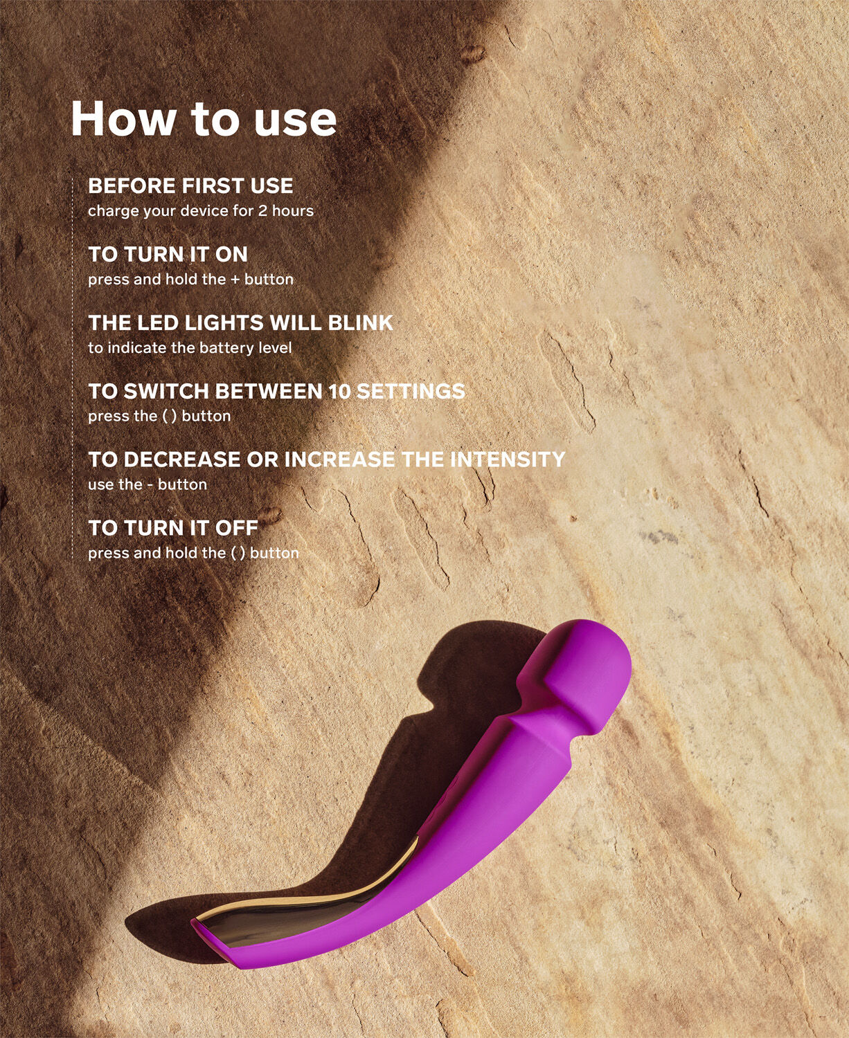 Smart Wand 2 Vibrator - Medium