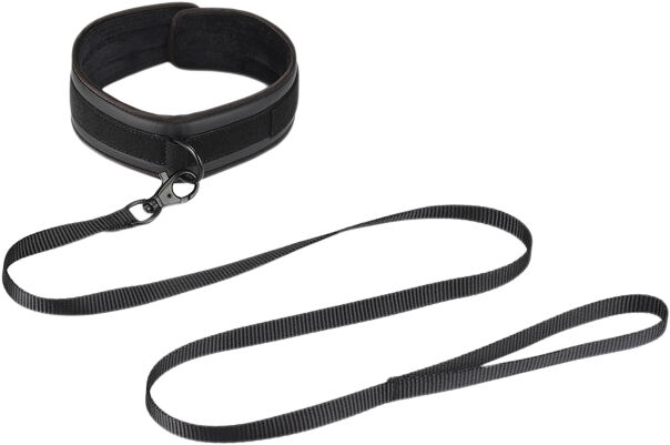 Vegan Fetish Halsb&aring;nd Med Snor