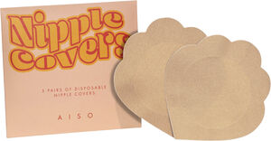 AISO Nipple Covers Peach Nilla