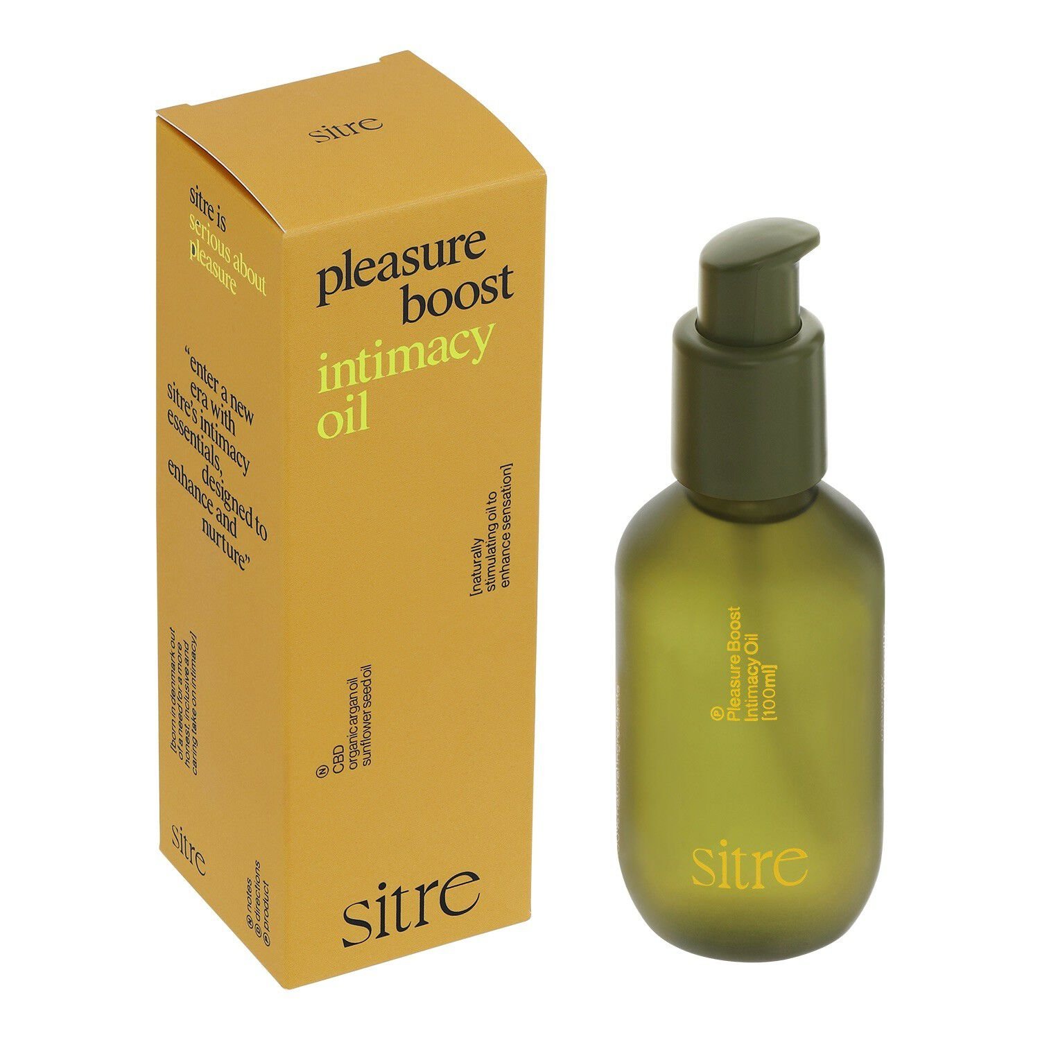 pleasure boost - stimulerende massageolie & glidecreme