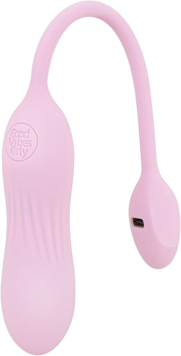 Good Vibes Only Soft Silicone Vibrating Egg & Bullet Vibrato