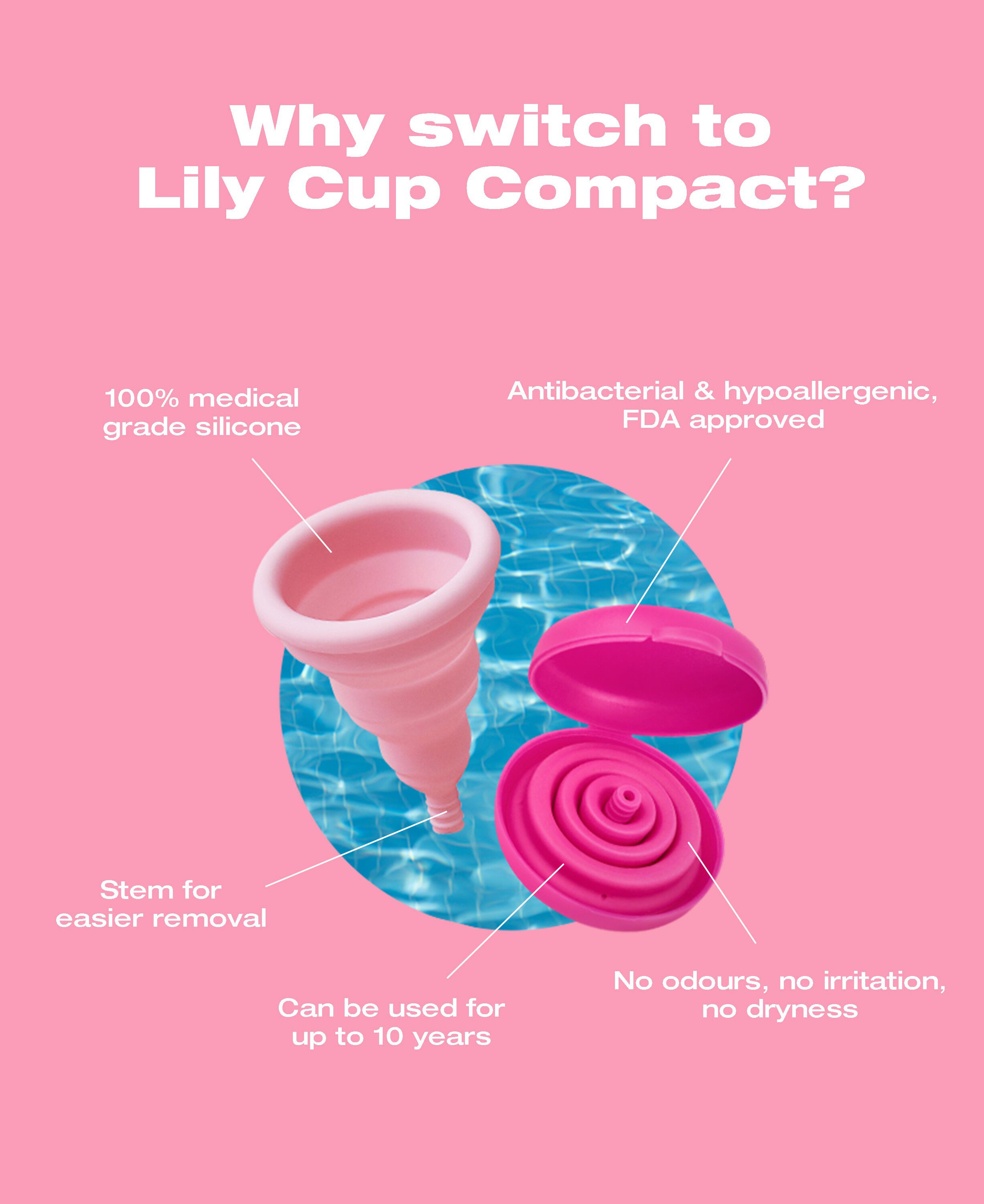Lily Cup Compact B Menstruationskop