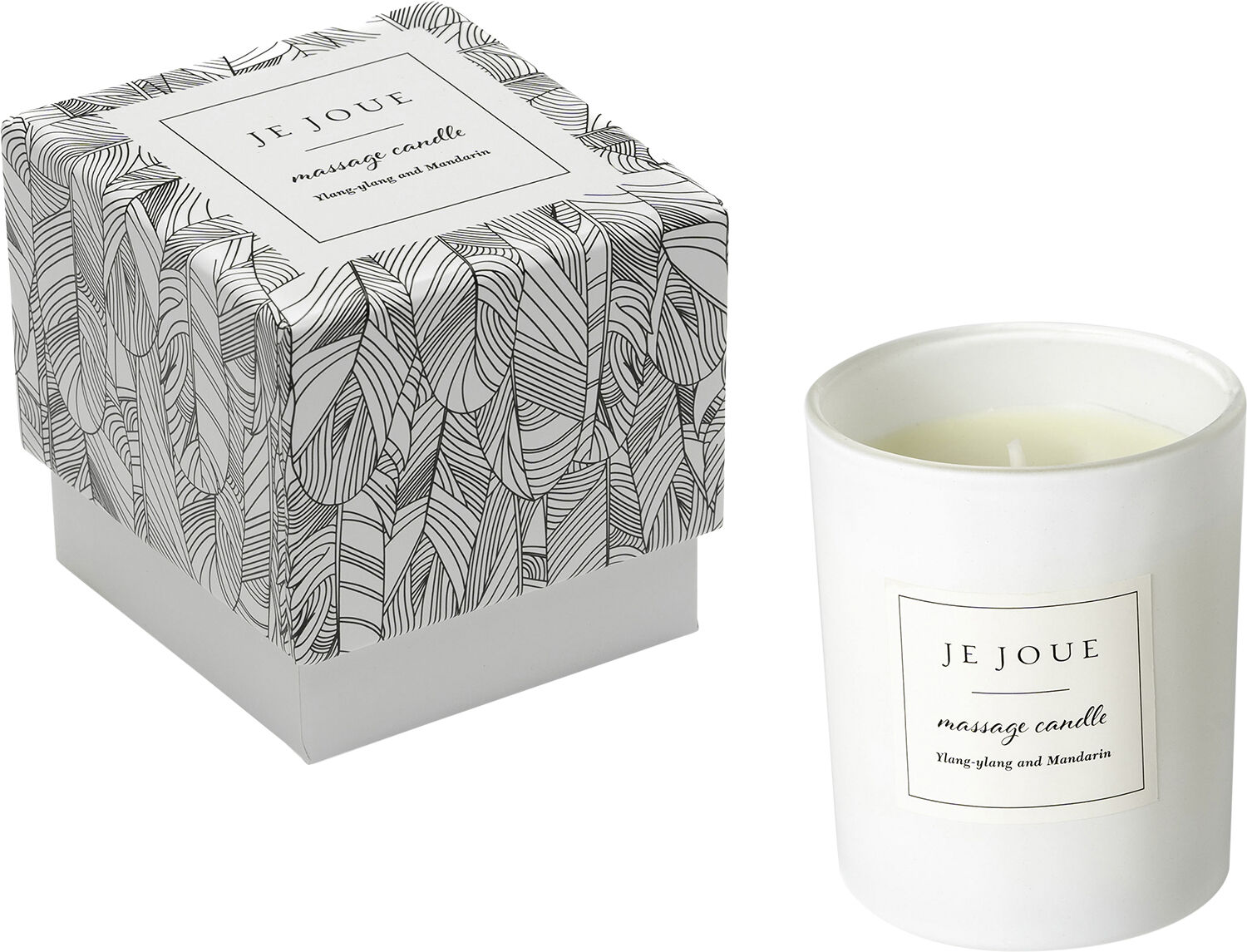 JE JOUE - MASSAGE CANDLE YLANG-YLANG MANDARIN