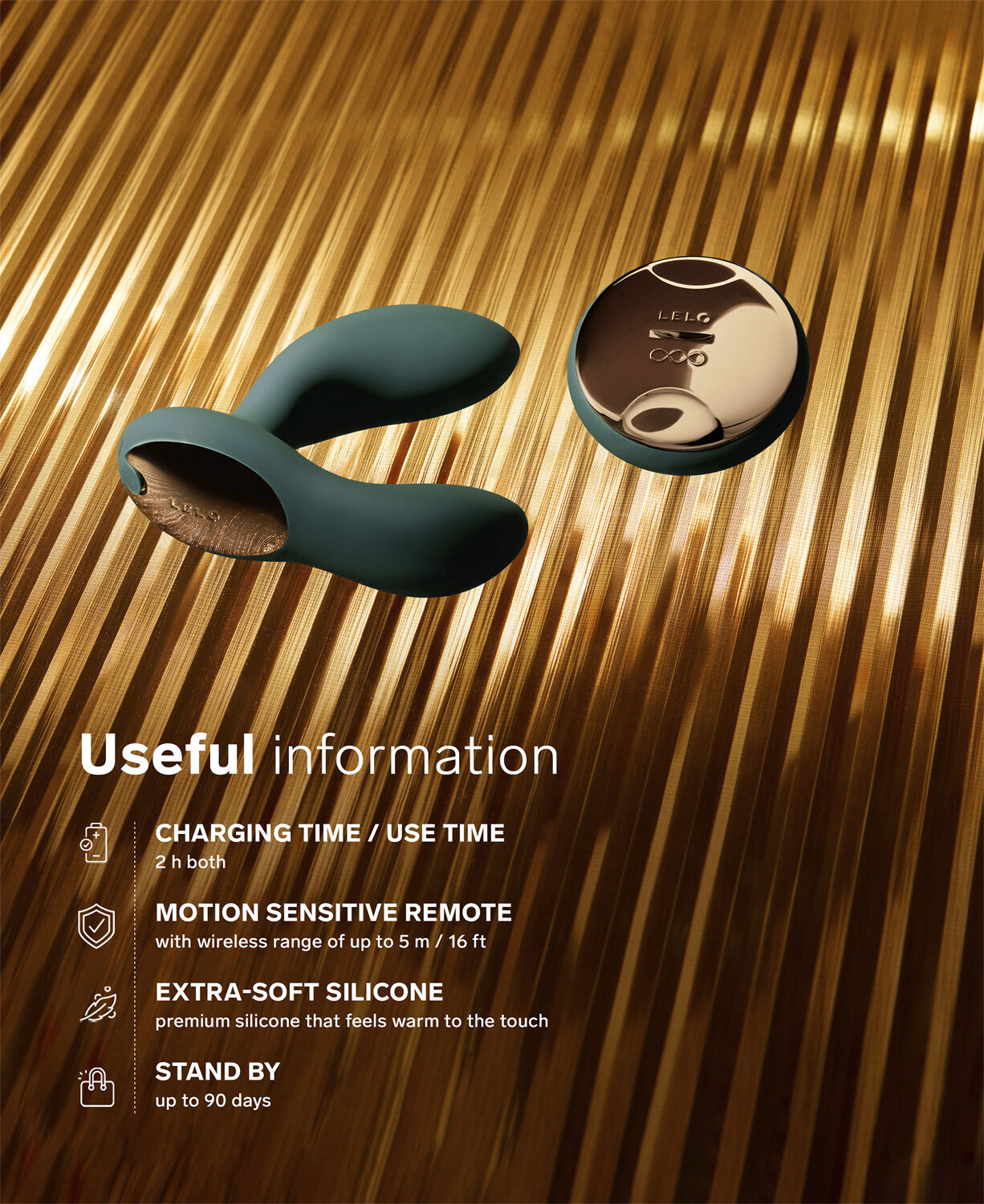 HUGO 2 Fjernstyret Prostata Vibrator