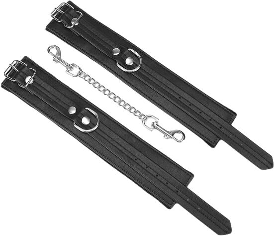 Black Bond Ankle Cuffs