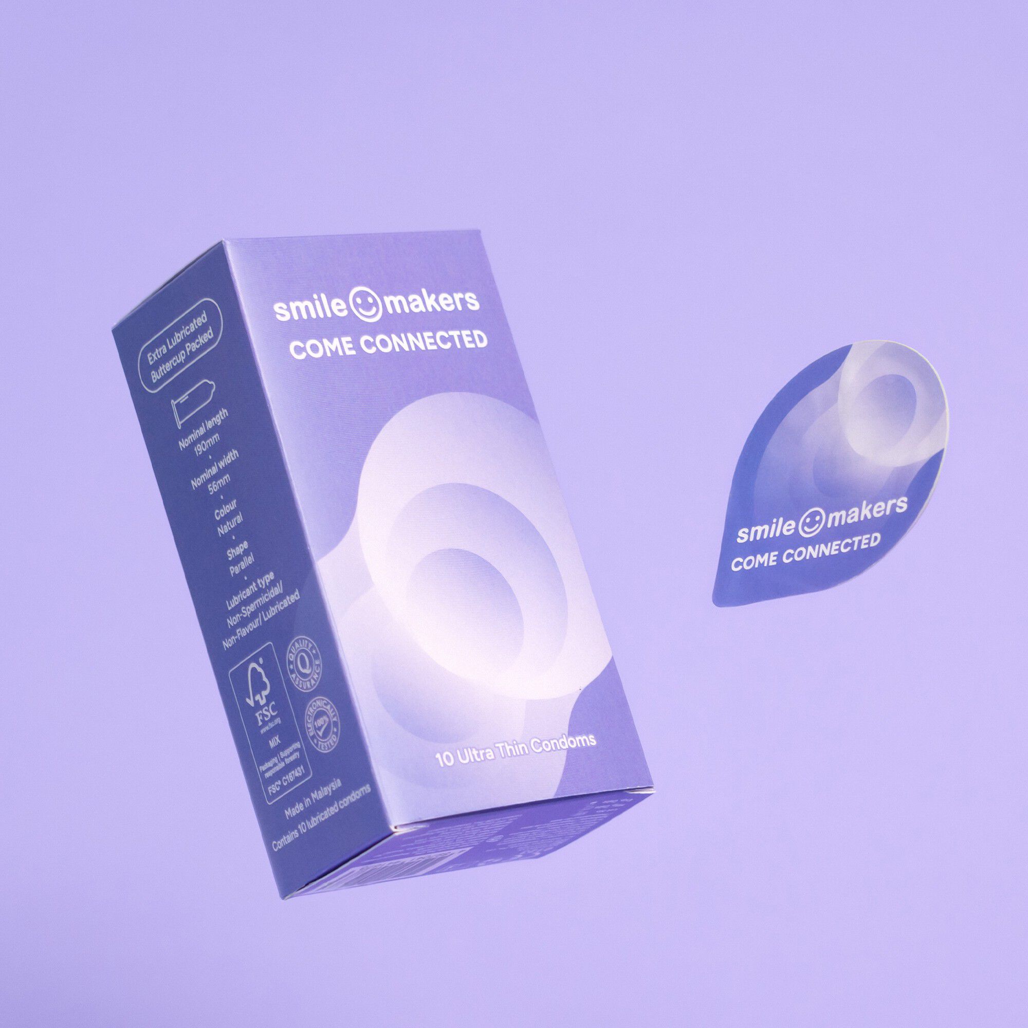 Come Connected Kondomer - 10 stk