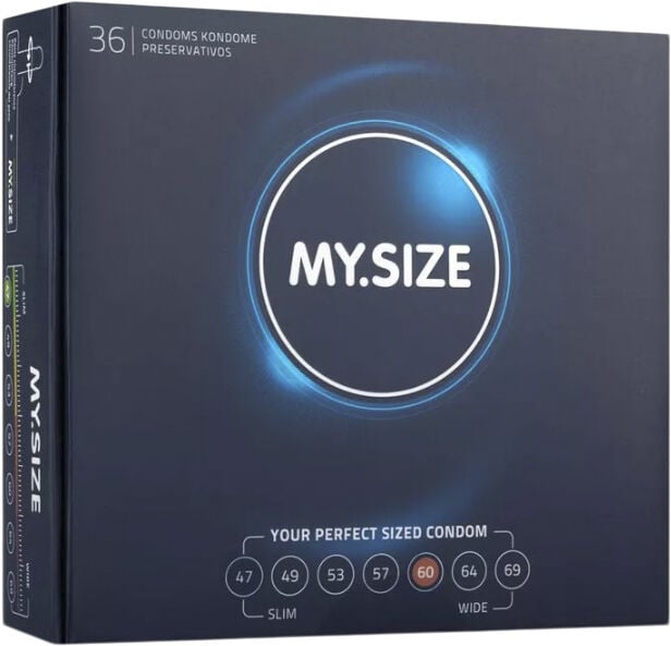 MY. SIZE Pro 60 mm - 36 pieces