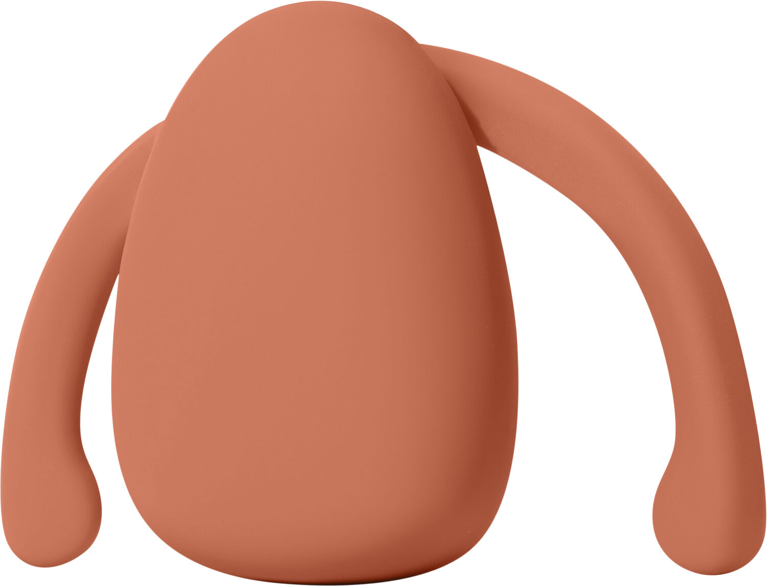 DAME - EVA LL COUPLES VIBRATOR PAPAYA