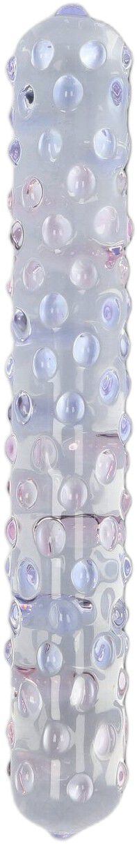 Nubby glass dildo