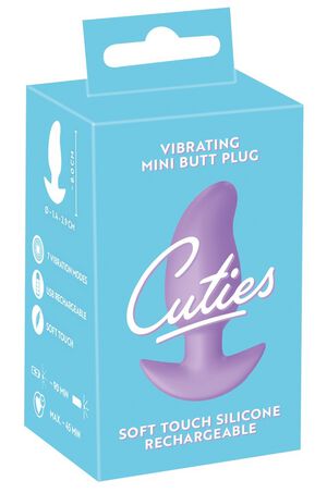 Vibrating Mini Butt Plug