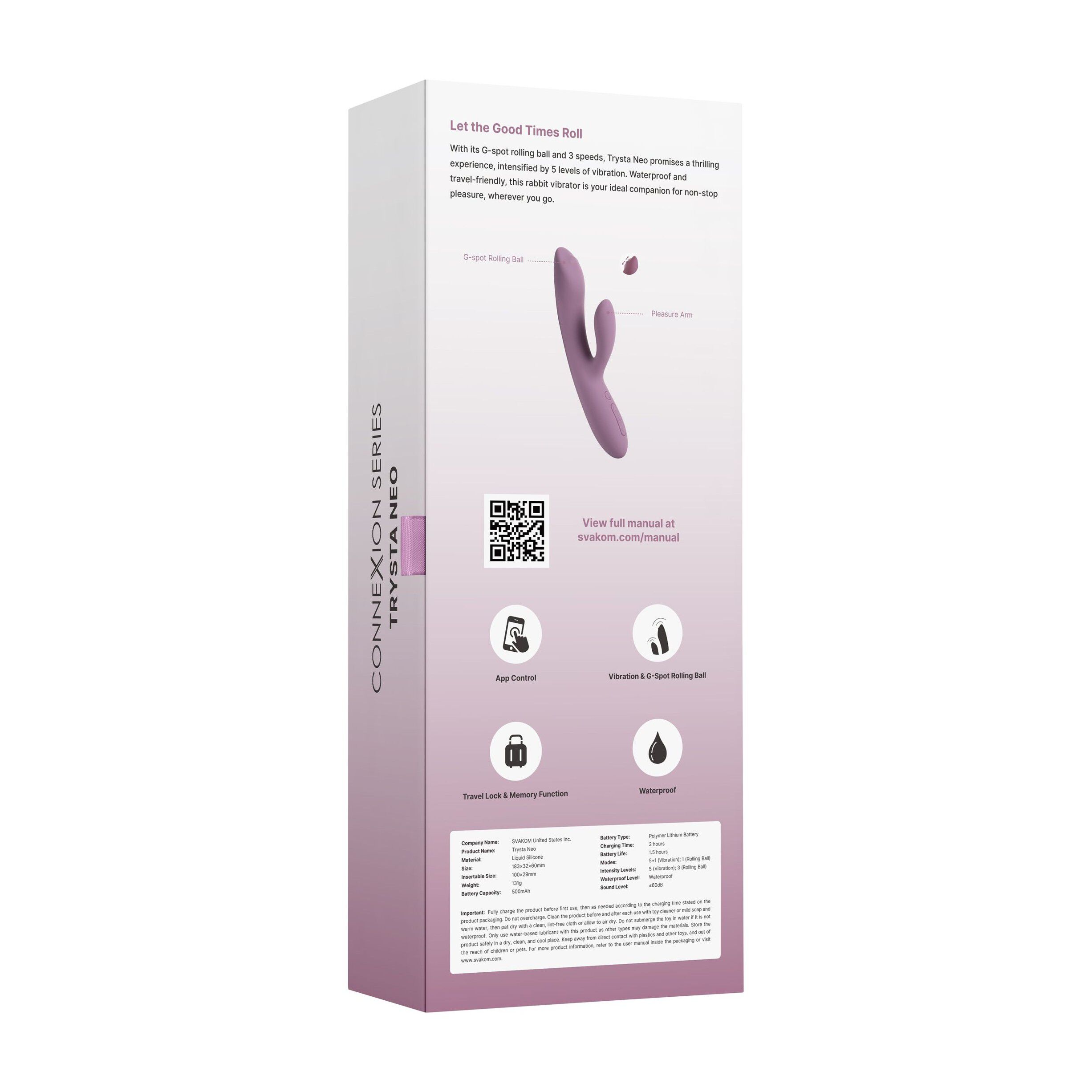 Trysta Neo Rabbit G-spot Vibrator