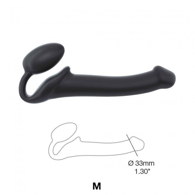 Strap-On-Me Bendable Dobbelt Dildo - Medium