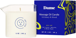 DAME PRODUCTS - MASSAGE OIL CANDLE WILD LUST LIME