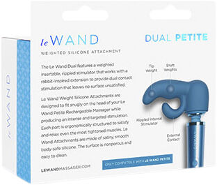 LE WAND - PETITE DUAL WEIGHTED SILICONE ATTACHMENT