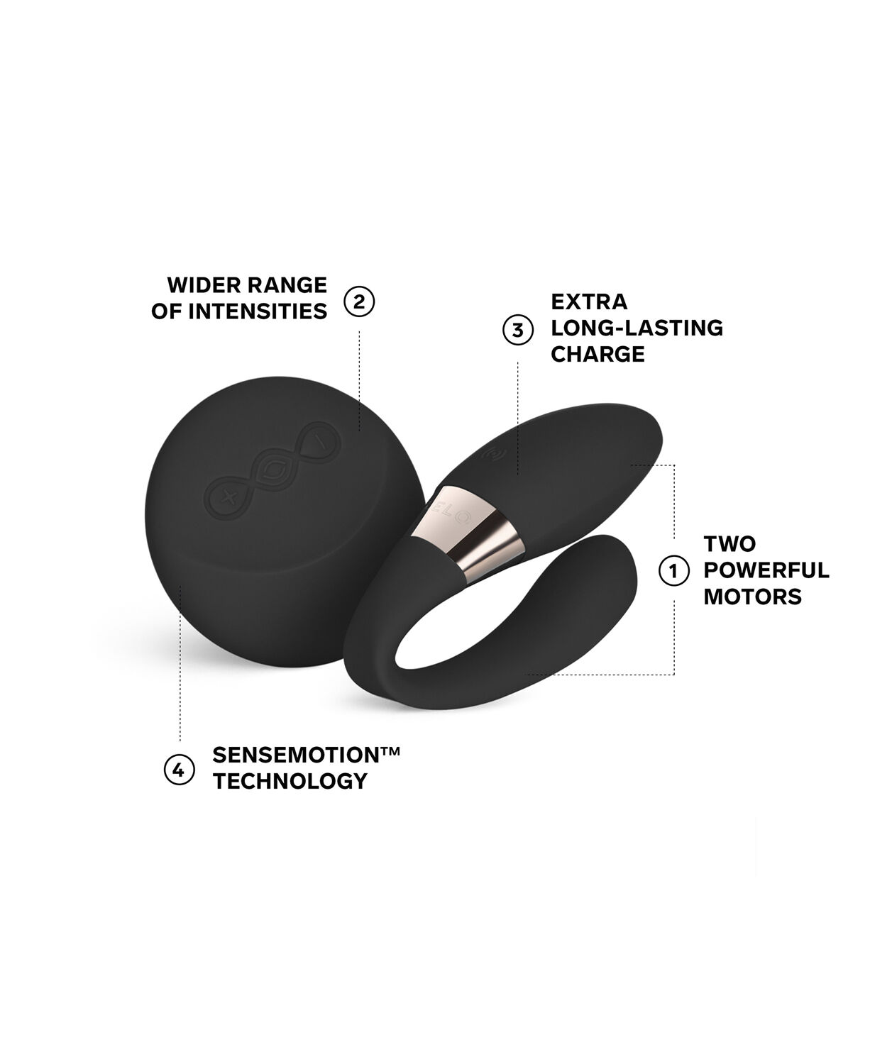 Tiani Duo Vibrator til par