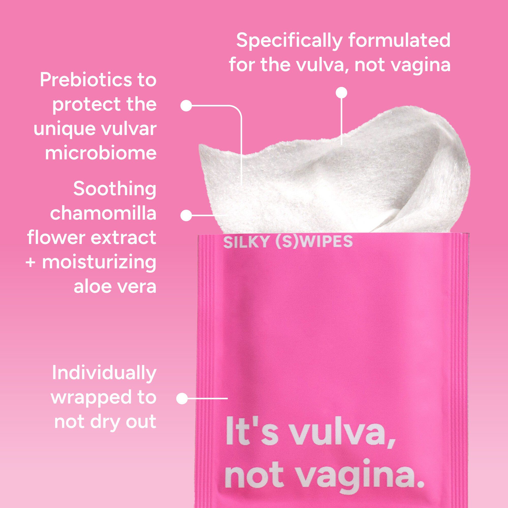 Silky Swipes Intimservietter