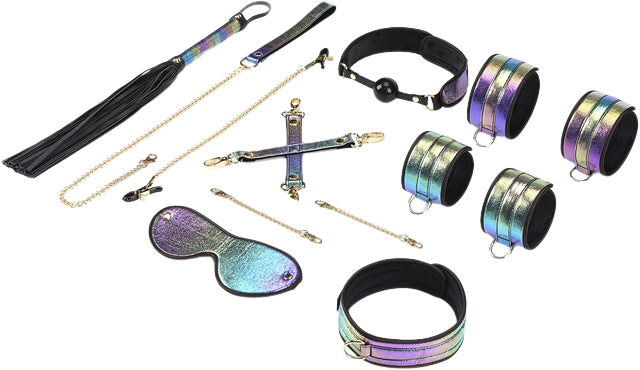 Vivid Rainbow Bondage S&aelig;t