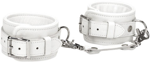 Fuji White Ankle Cuffs