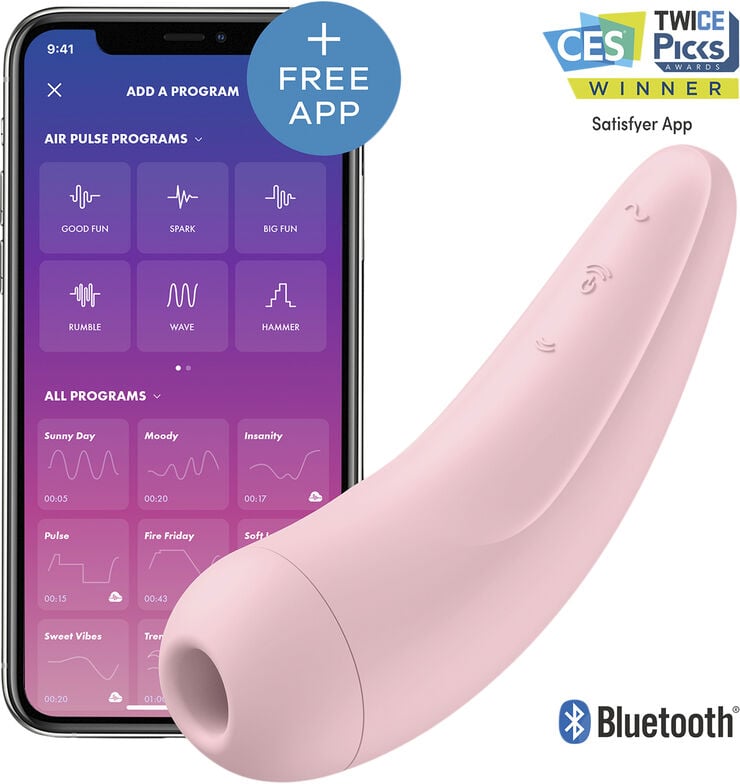 Curvy 2+ Lufttryksstimulator