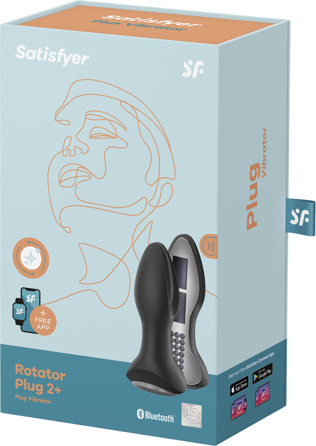 Rotator Plug 2+ Prostata Vibrator