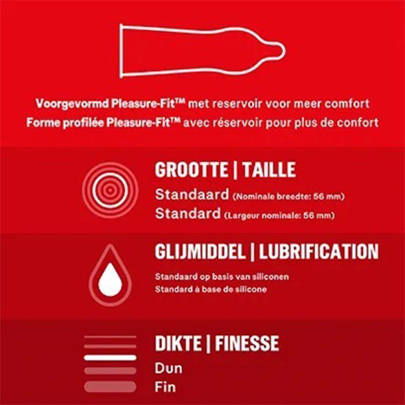 Durex - Thin Feel Condoms 12 pcs