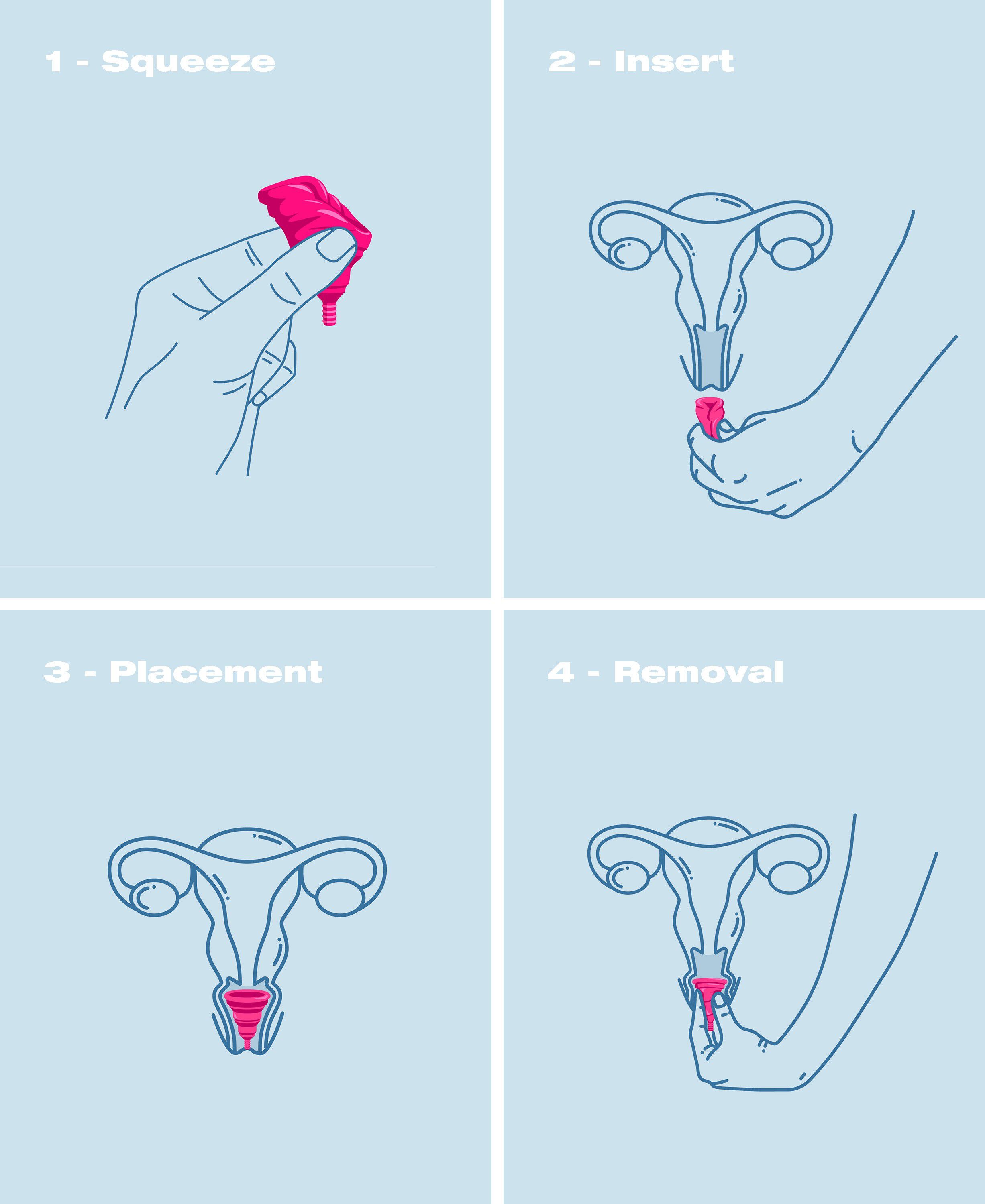 Lily Cup Compact B Menstruationskop