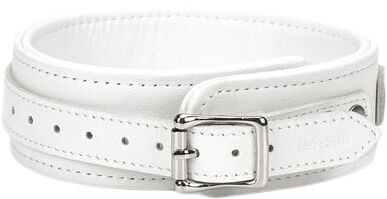 White Fuji Halsb&aring;nd Med Snor