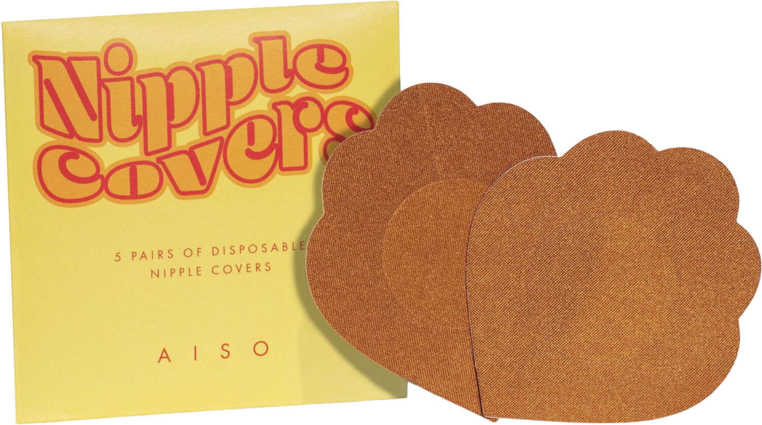 AISO Nipple Covers Yellow Cino