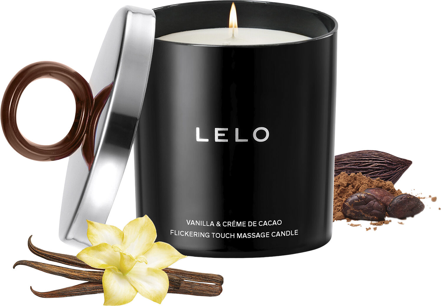 Massagelys - Vanille & Creme de Cacao