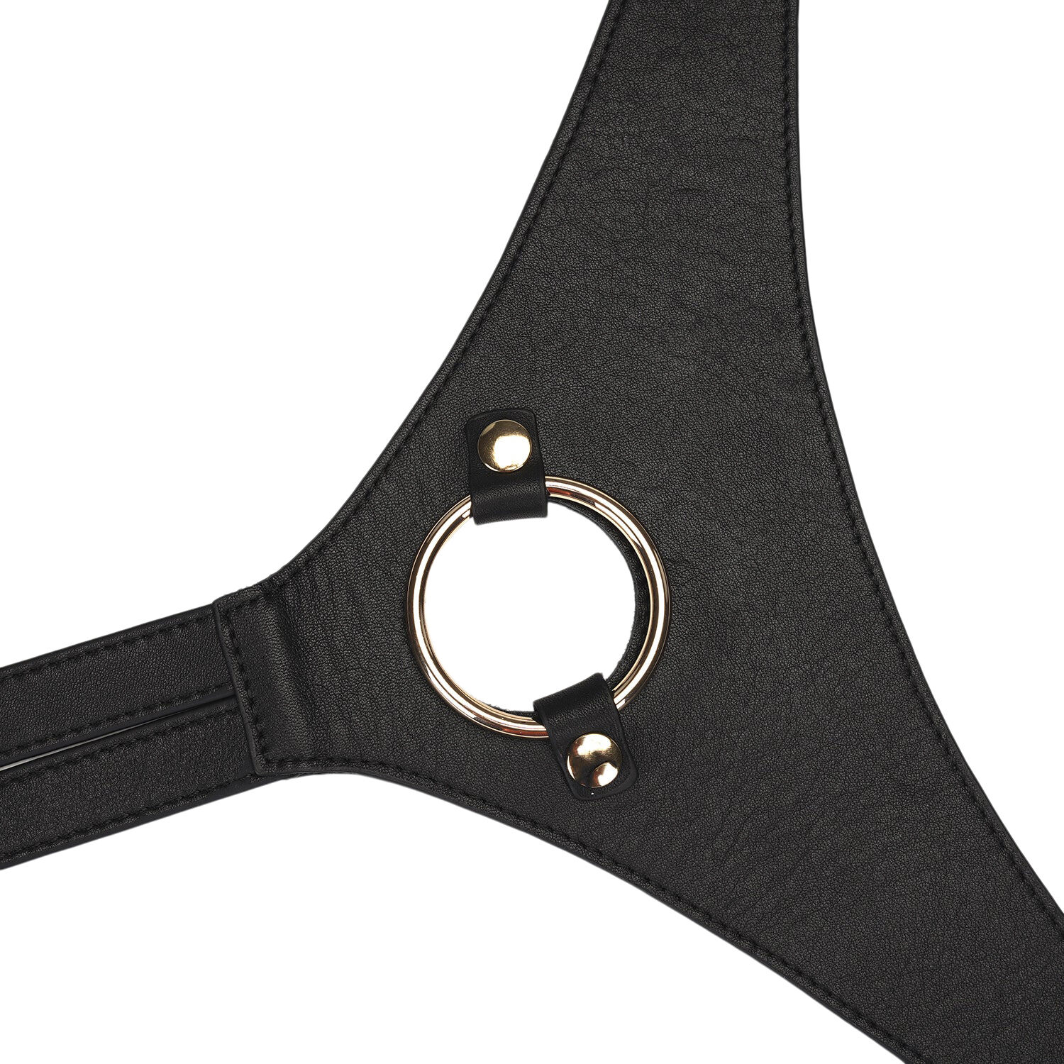 Dark Secret Deluxe Leather Strap On Harness