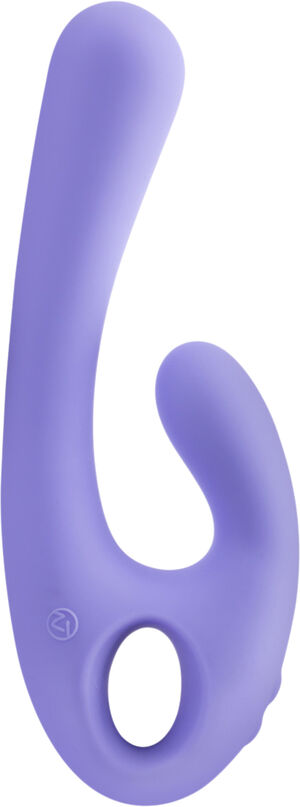 NOMI TANG - FLEX BI BENDABLE DUAL STIMULATION VIBRATOR LAVEN